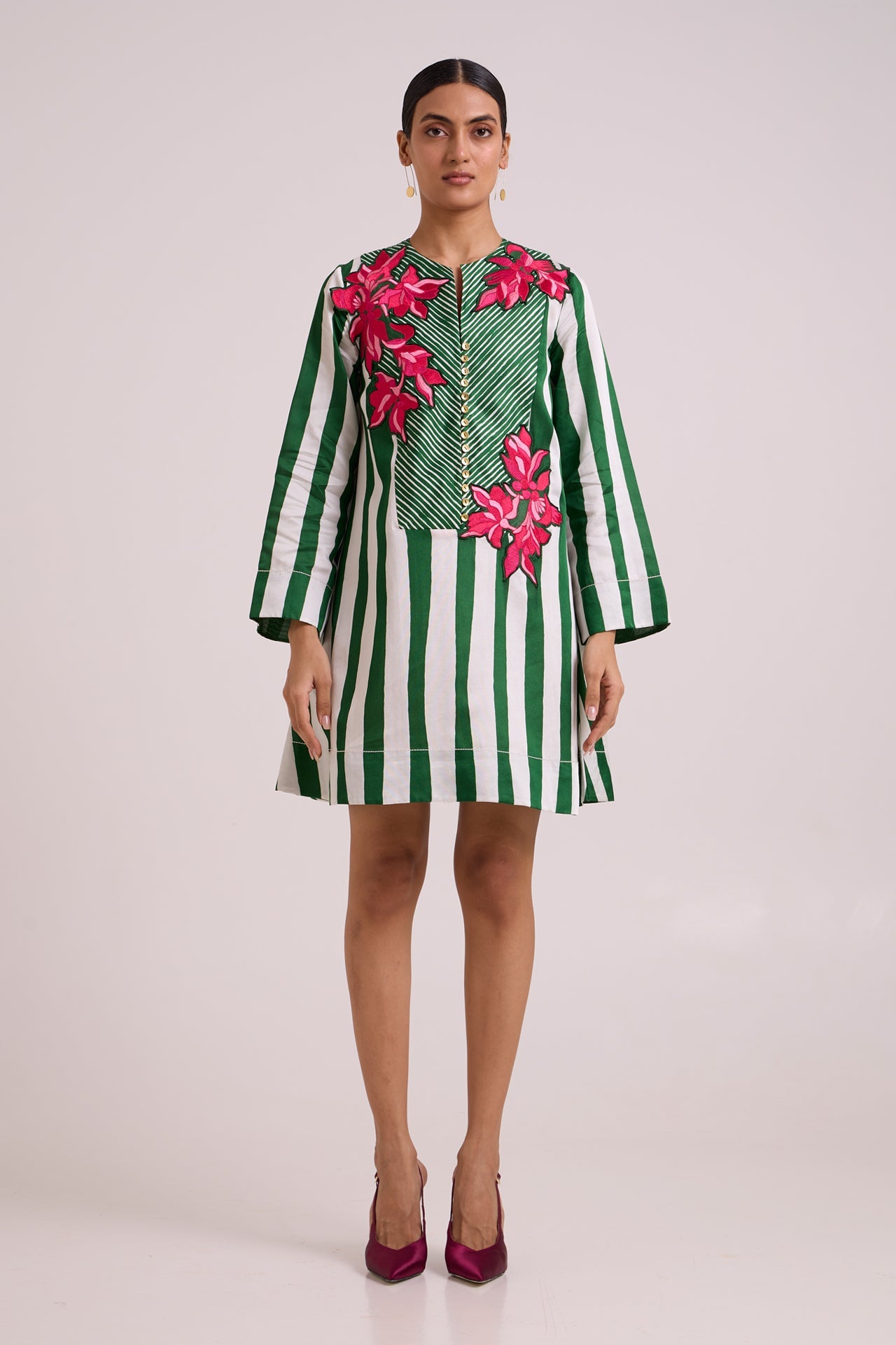 Citara Floating Bloom Short Dress