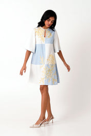 Lora Checkered Summer Dress