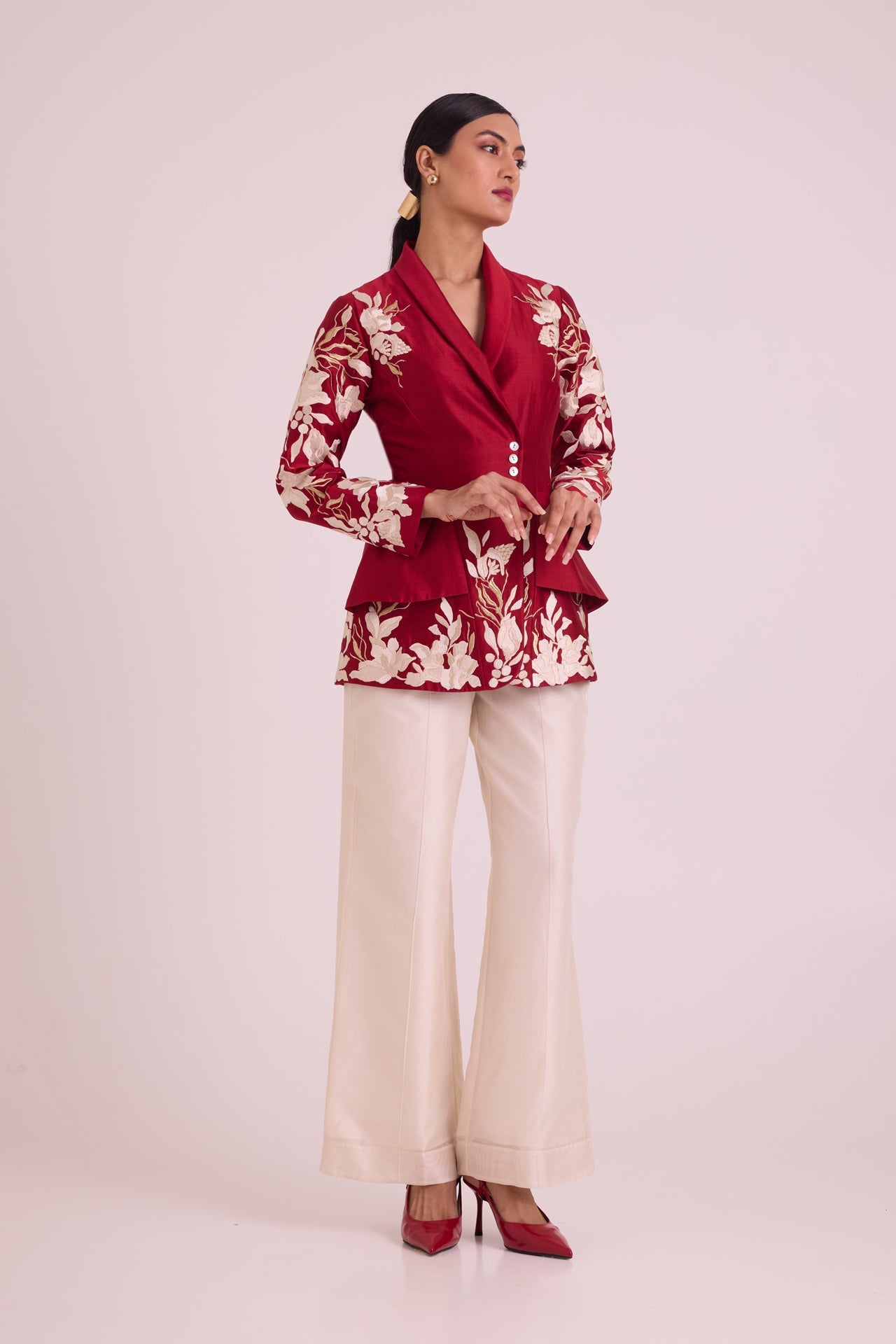 Vasco Flap Floral Blazer & Pants