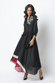 Louisa Moonlit Broach Midi Dress