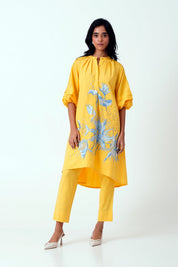 Canary Suvi Set  Embroidered Tunic & Pants