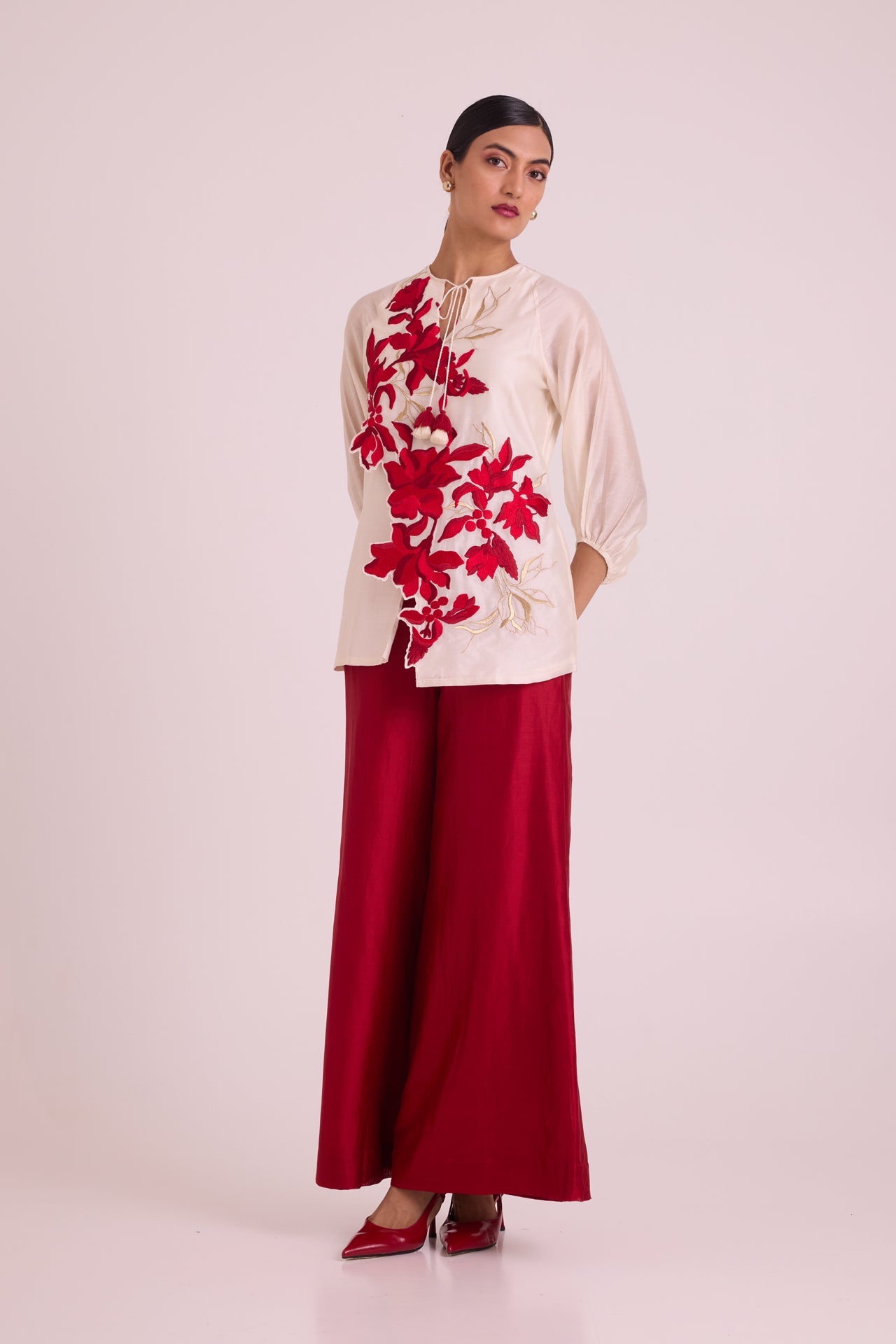 Malaca Cascading Top & Pants
