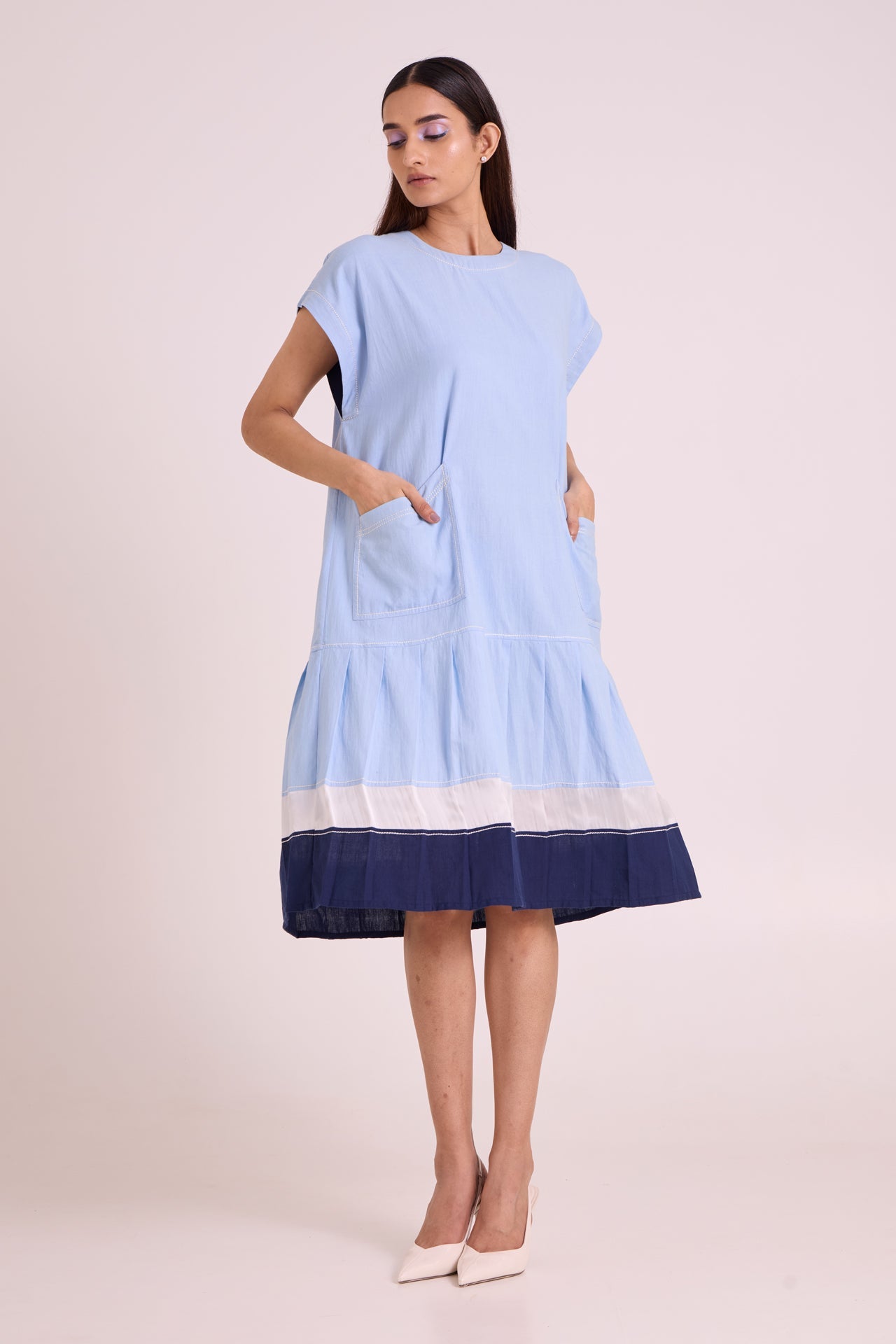 Sky Mitzi Relaxed Volume Dress
