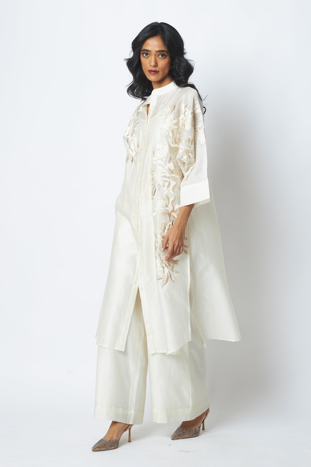 Ivory Yercad Easy Shirt Tunic & Pants