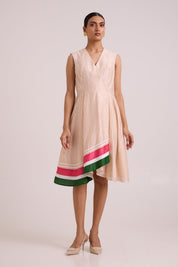 Bambi Almond Striped Cruise Dress
