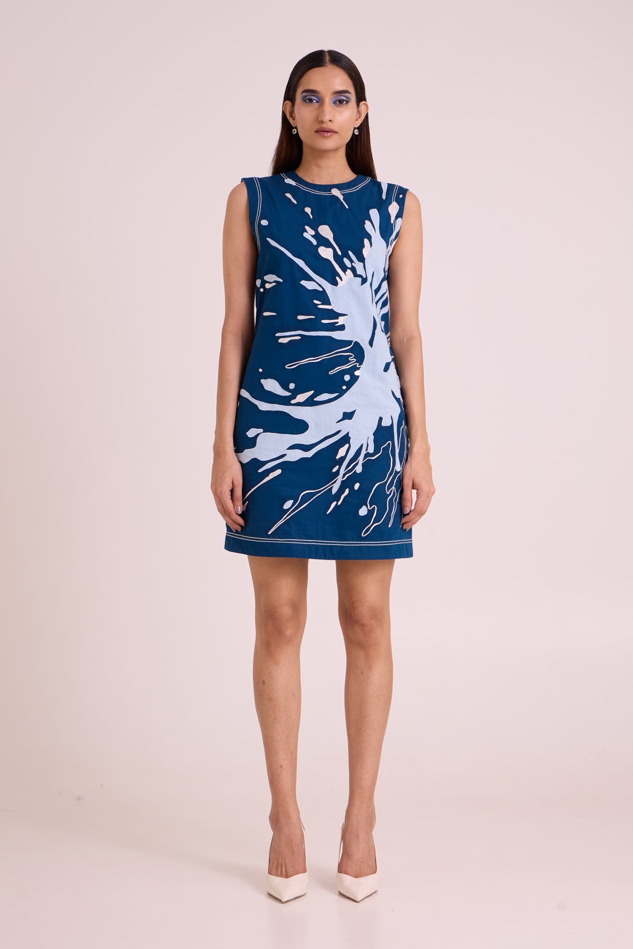 Hudson Frozen Lake Short Dress