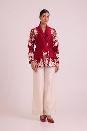 Vasco Flap Floral Blazer & Pants