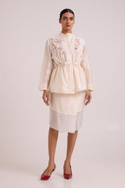 Orion Drawstring Top and Short Skirt