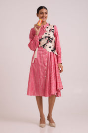 Comet Crossbody Bib & Serial Shirt Dress