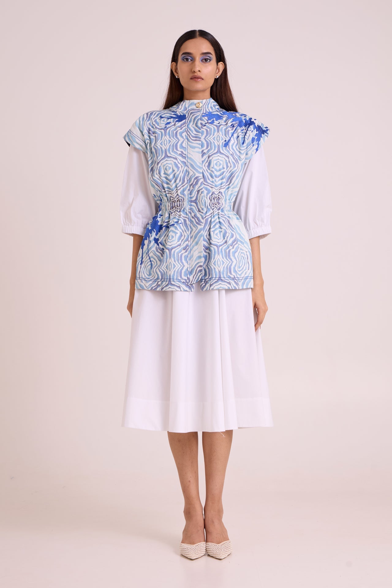 Sarabi Peace Rock Jacket & Chalk Dress