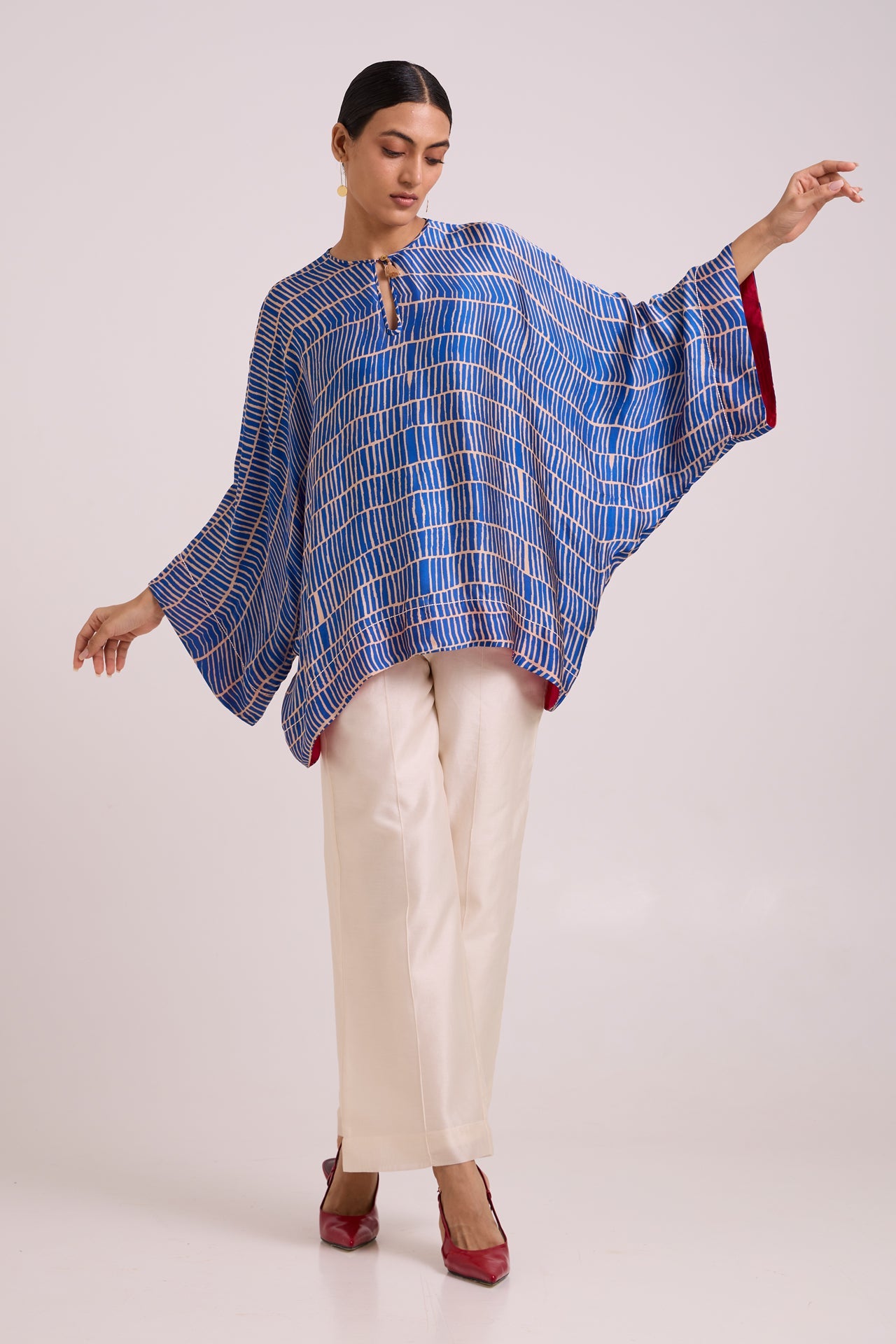 Sabrina Electric Blue Cloud Top & Pants