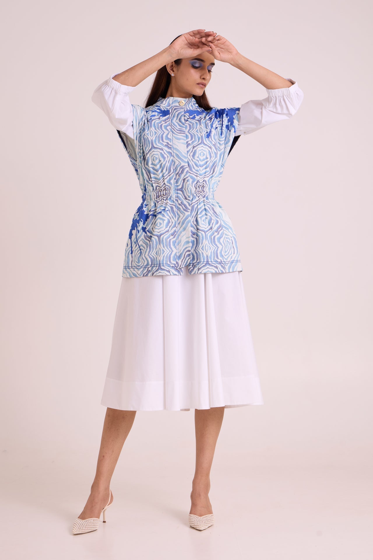 Sarabi Peace Rock Jacket & Chalk Dress