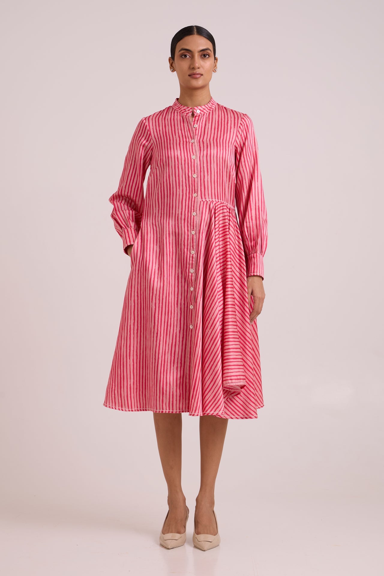 Comet Crossbody Bib & Serial Shirt Dress