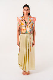 Bloomscape Co-ord with Jacket