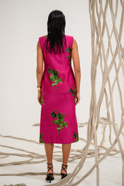 Dynamic Ruby Skirt Set