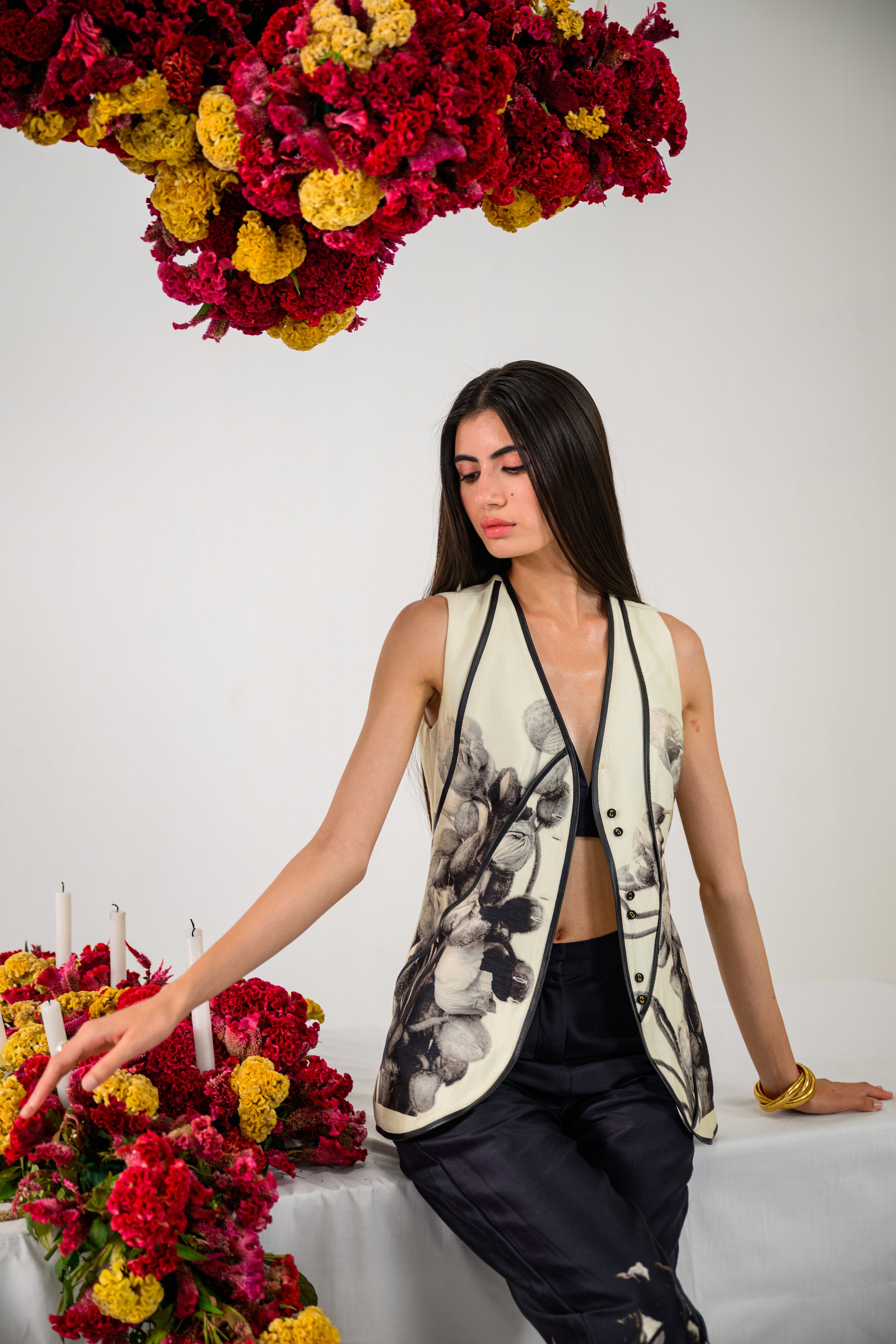 Ivory Whisper Waistcoat