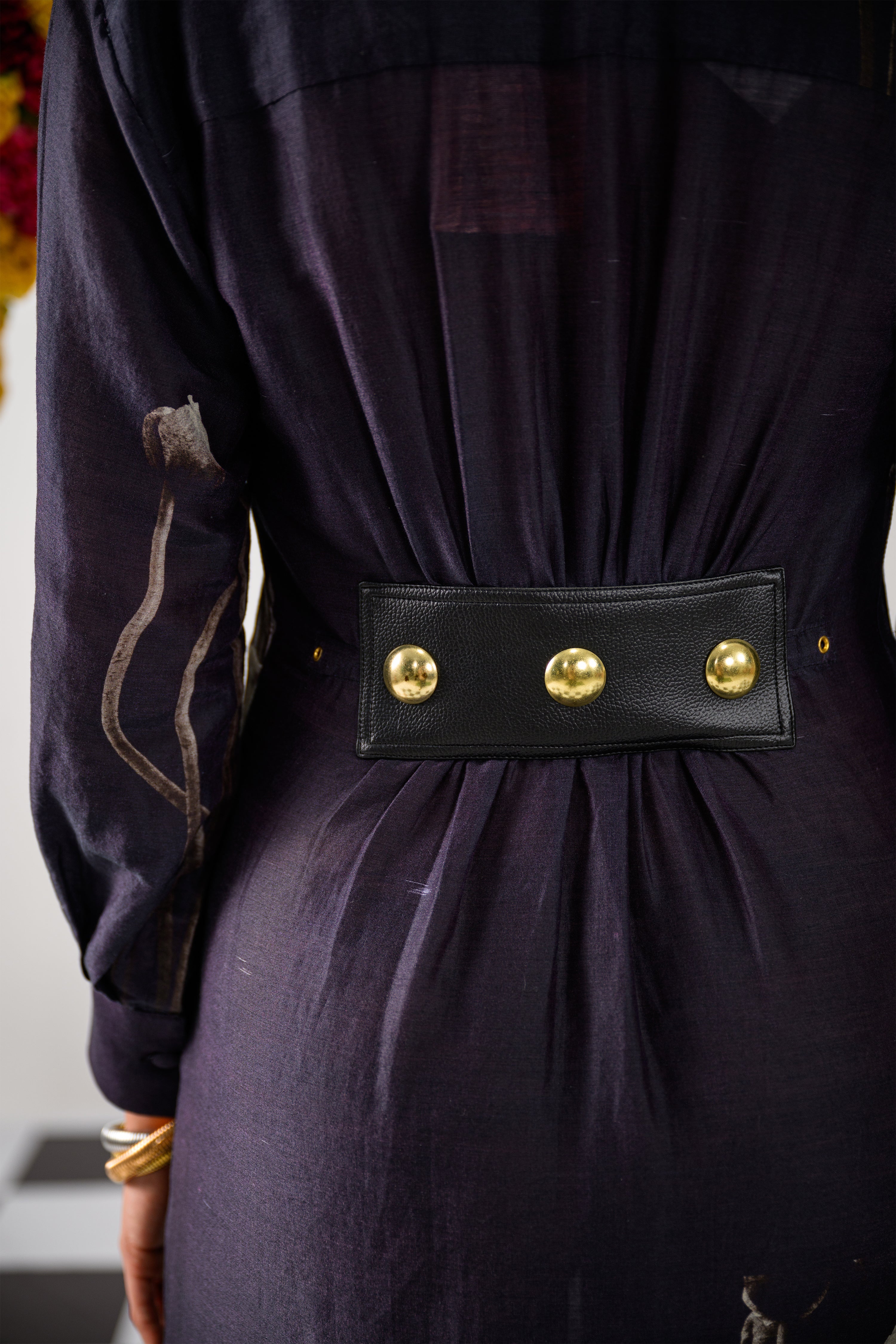 Antique Bloom Shirt Dress