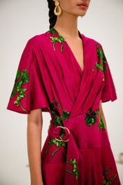 Berry Fizz Beach Dress