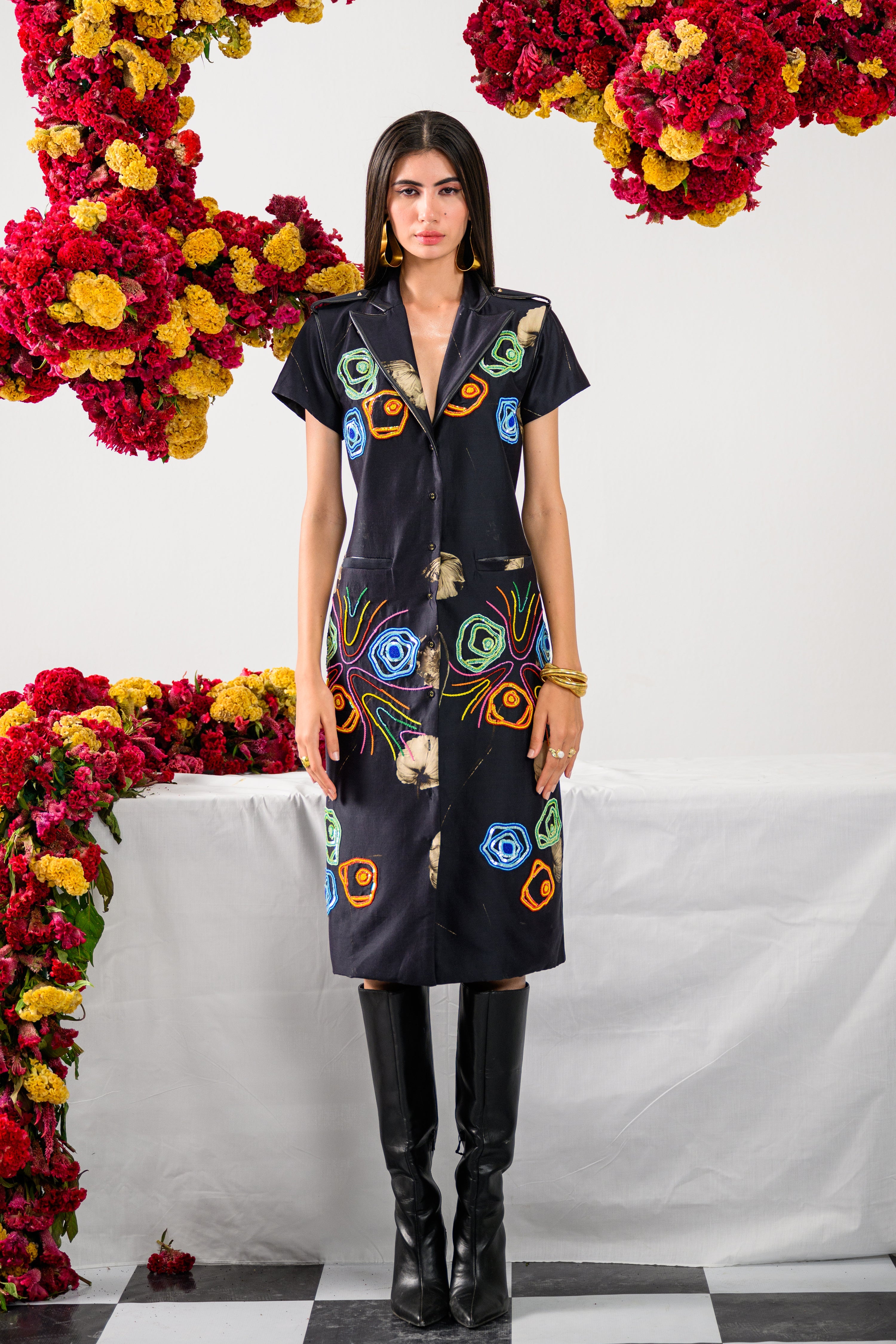 Aurora Trench Dress