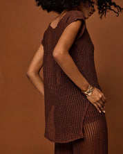 Maya Knit Asymmetrical Top