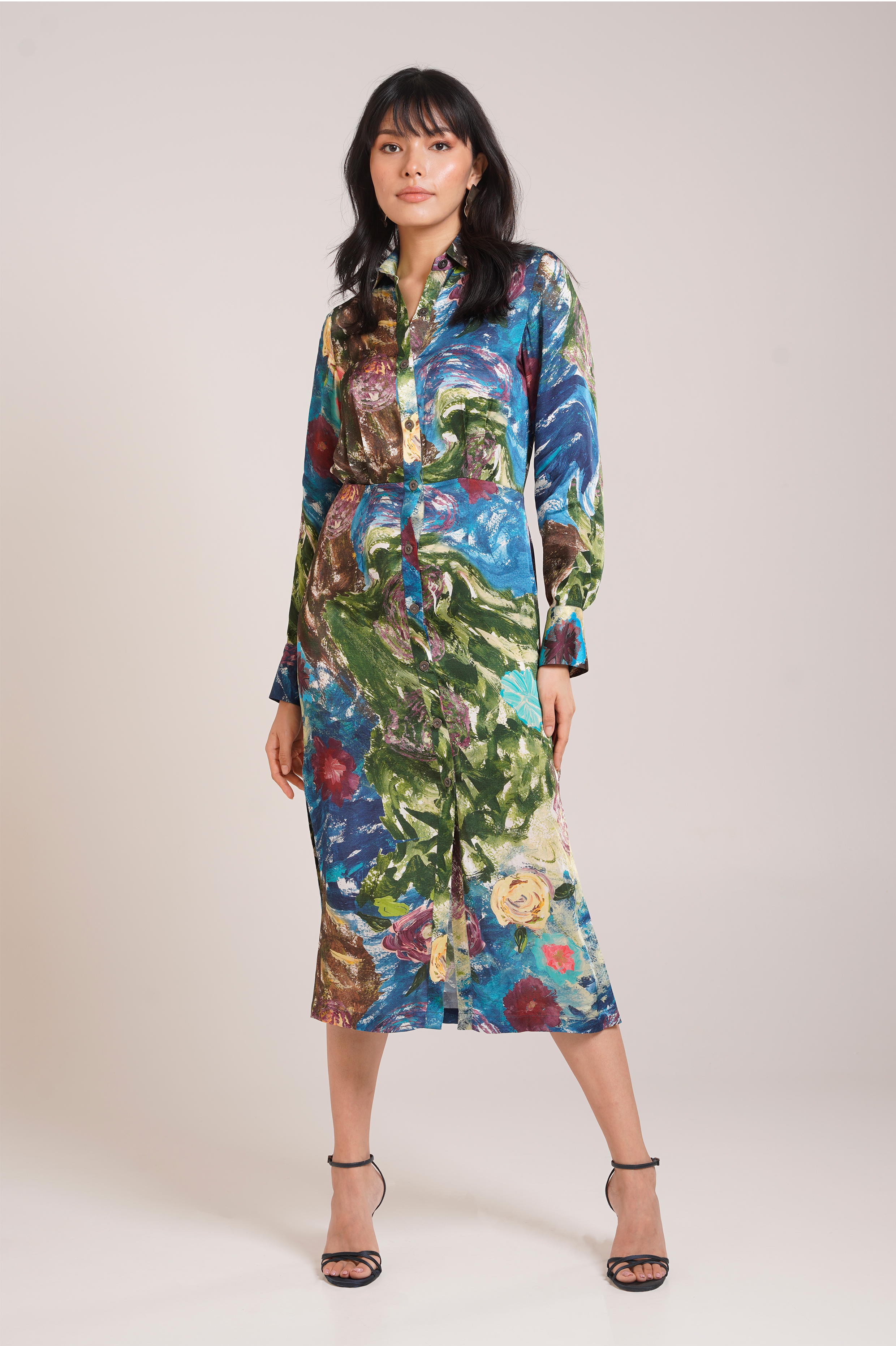 Gaia Shirt Dress