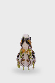 Golden Mirage Mini Beaded Bag