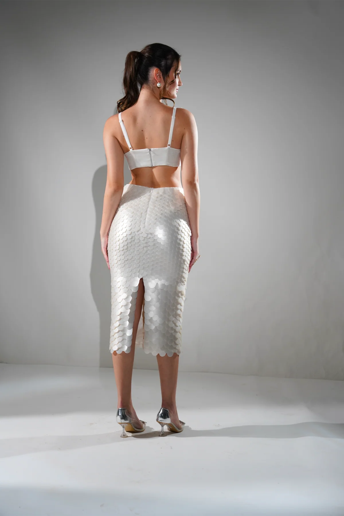 Hailey 3D Sequin and Rhinestone Butterfly Bralette