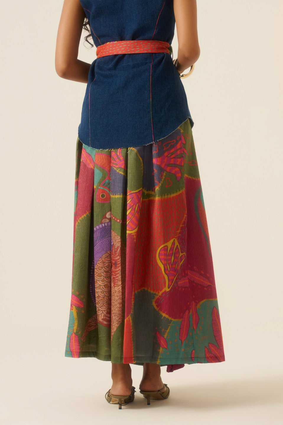 Forest Mosaic Skirt Set