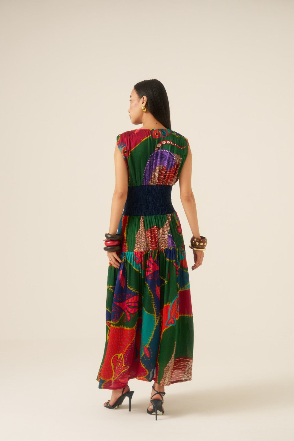 Forest Mosaic Dress