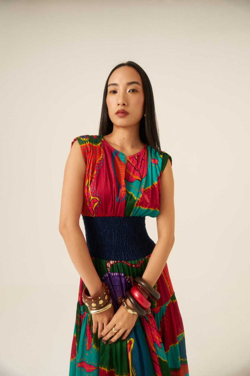 Forest Mosaic Dress