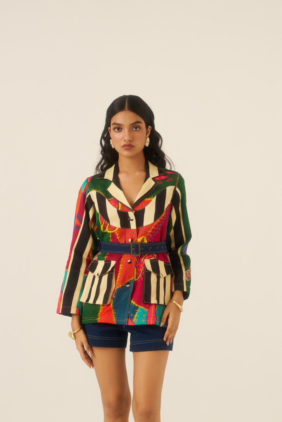 Forest Mosaic Safari Jacket