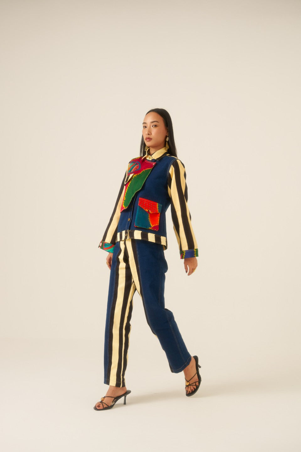 Forest Mosaic Jacket Set