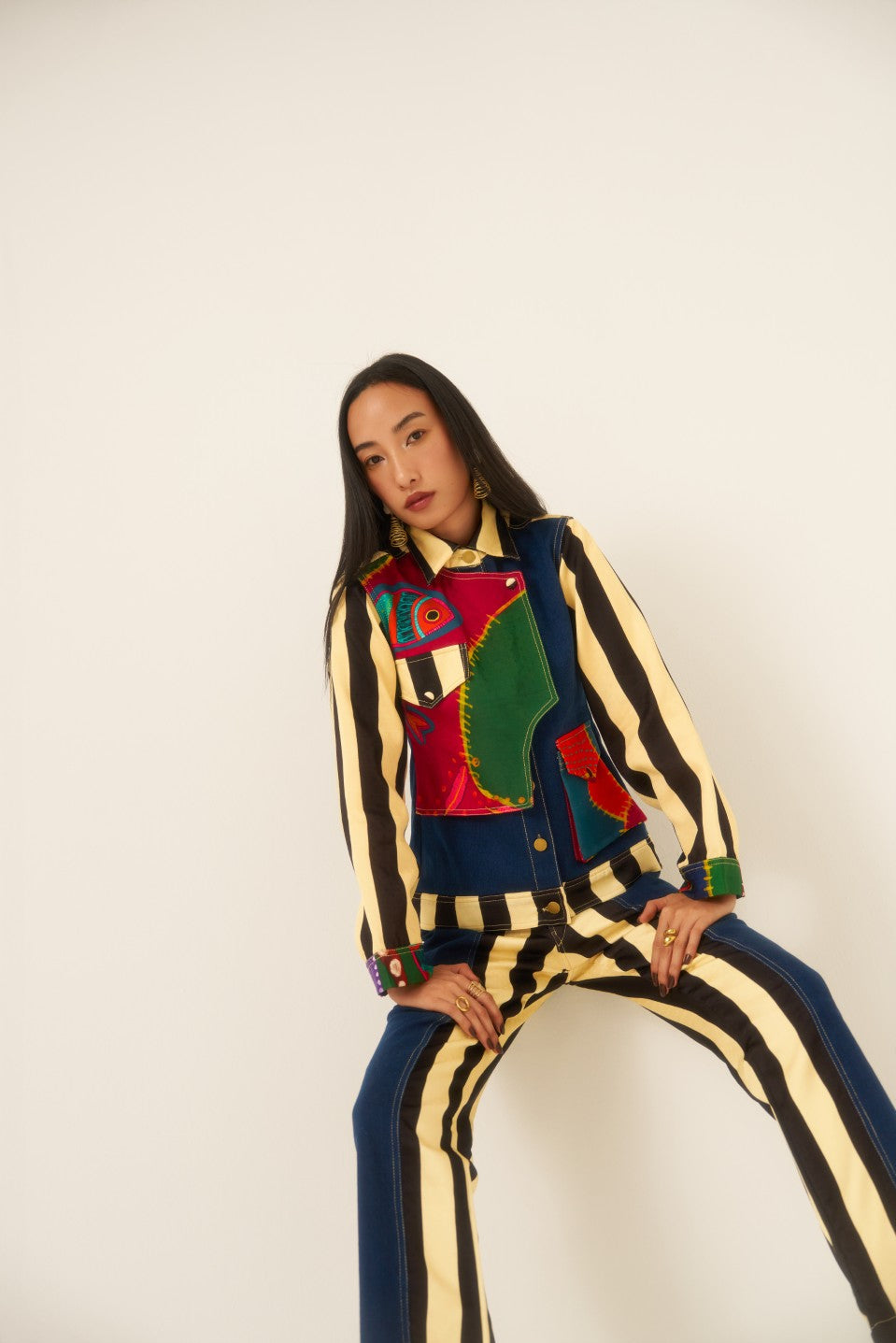 Forest Mosaic Jacket Set