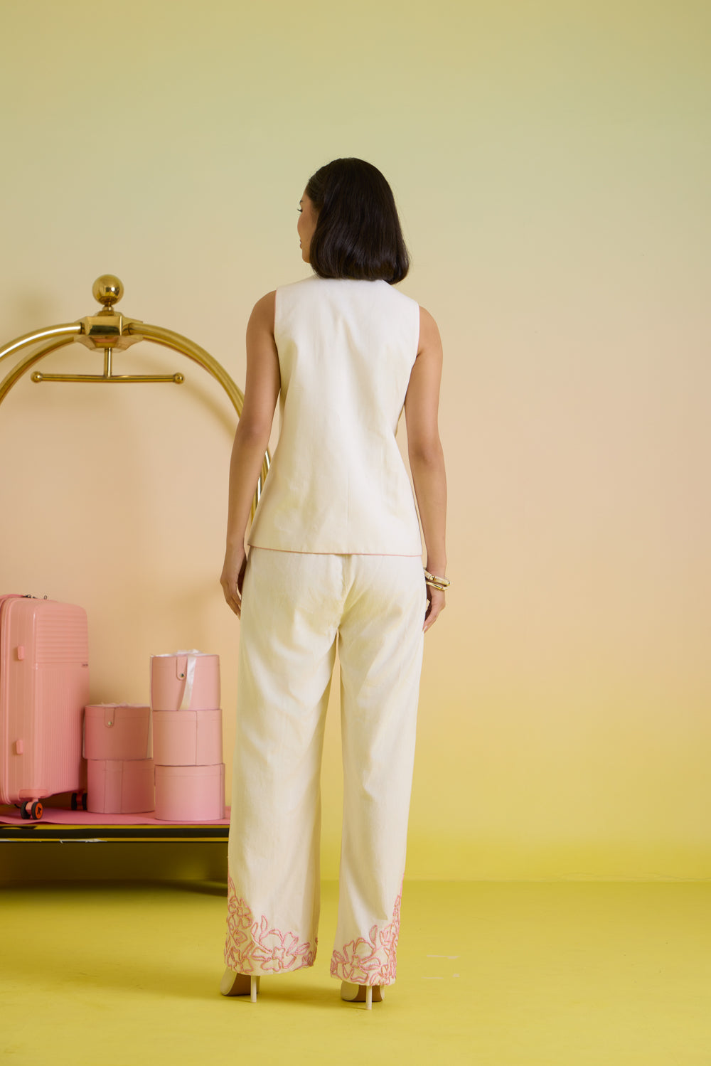 Gelato Tie Front Vest