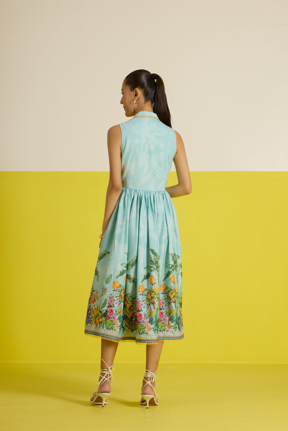 Costabella Sleeveless Midi Dress
