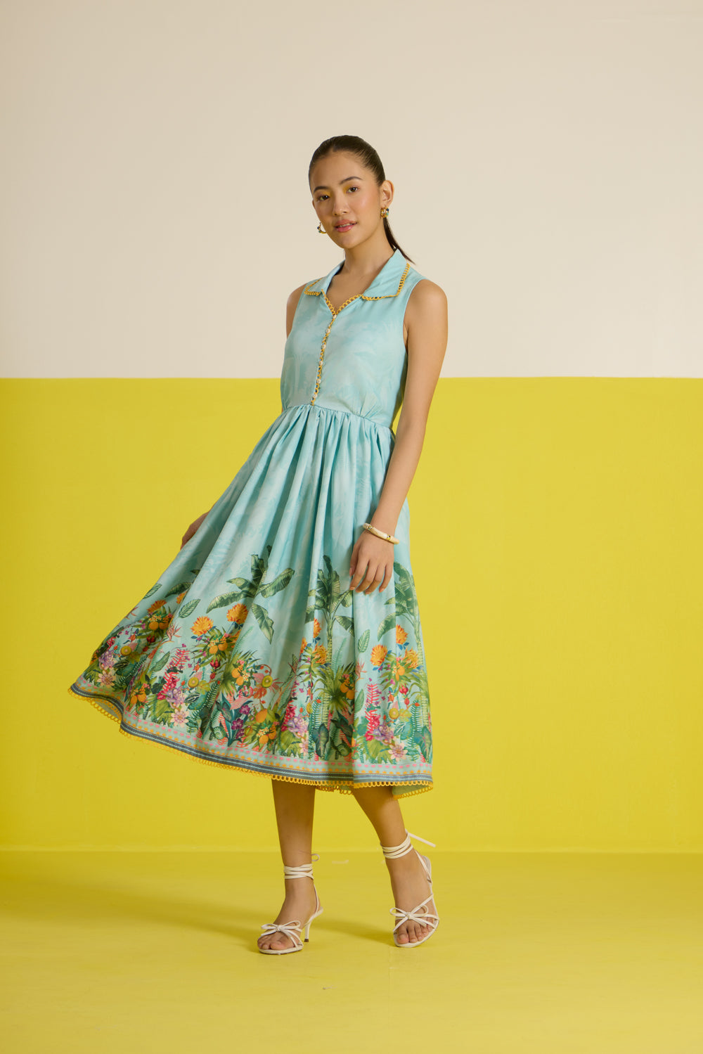 Costabella Sleeveless Midi Dress