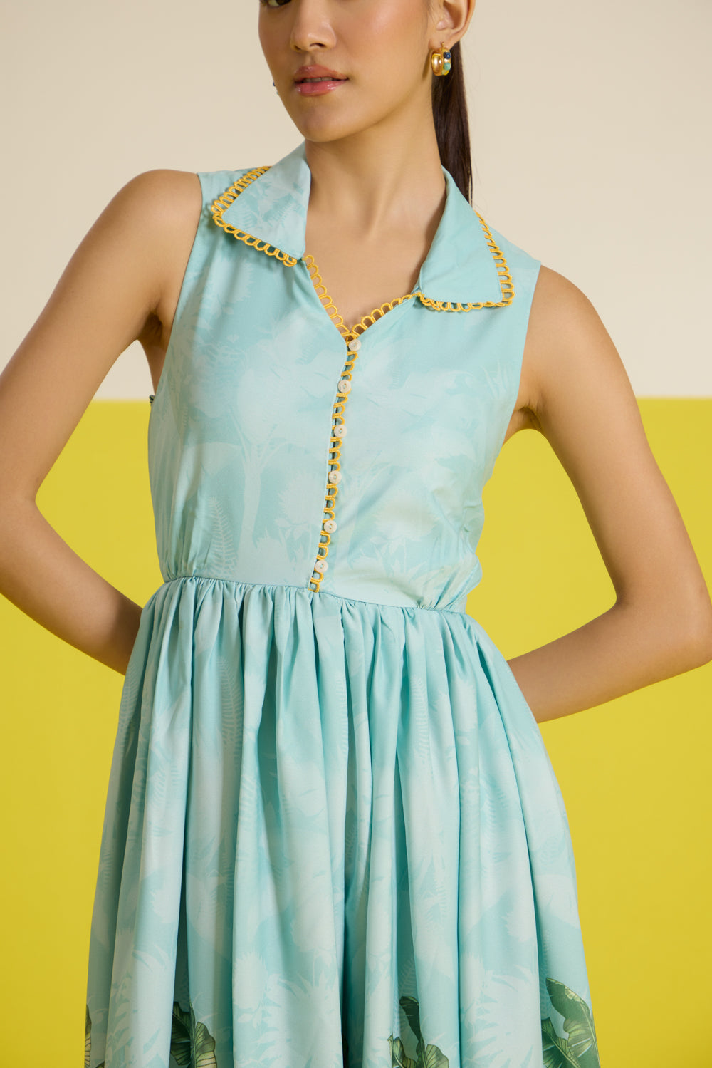 Costabella Sleeveless Midi Dress