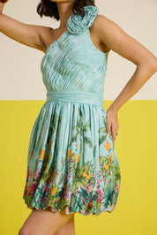 Costabella One Shoulder Dress
