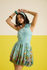 Costabella One Shoulder Dress