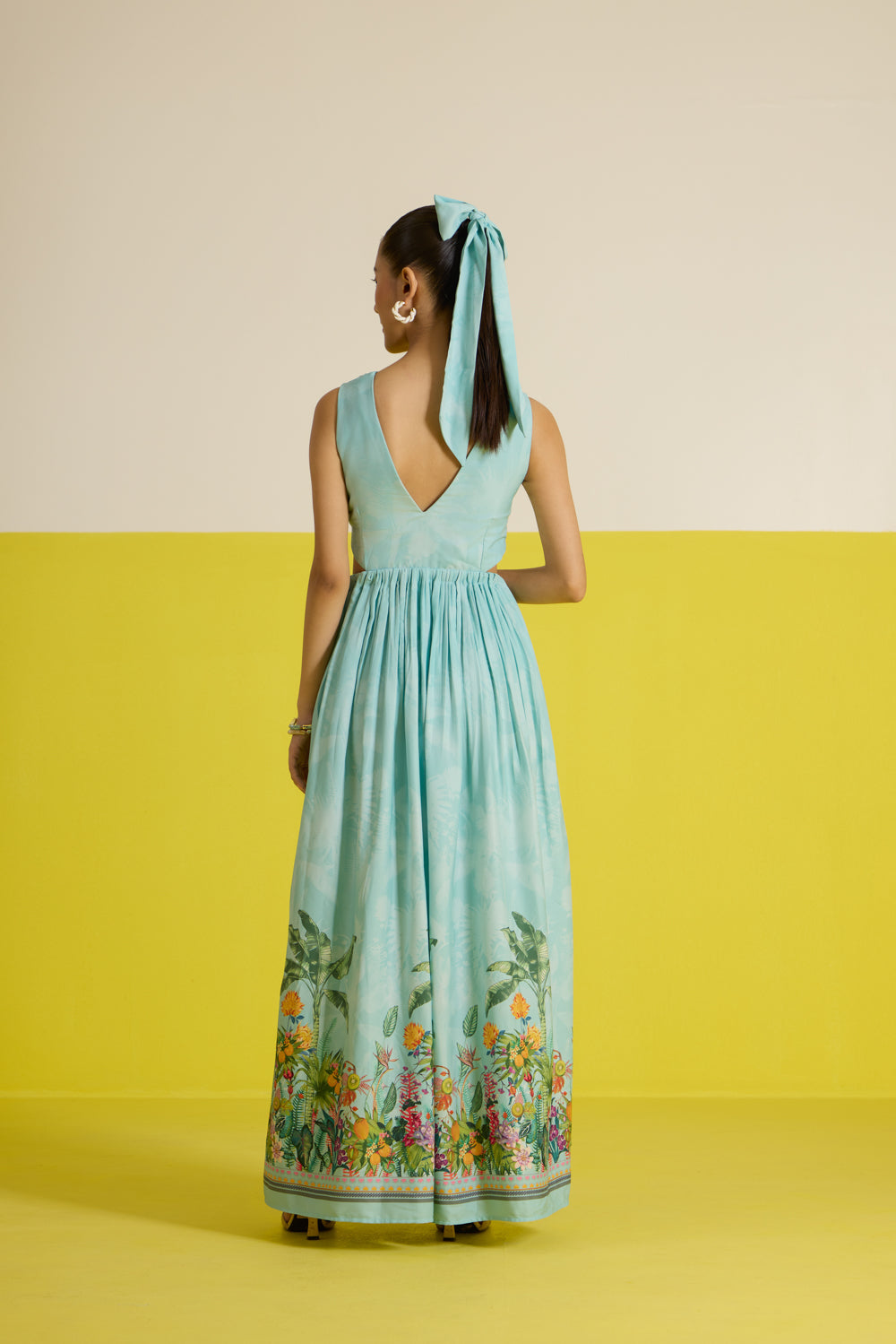Costabella Cut out Maxi Dress