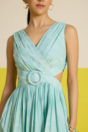 Costabella Cut out Maxi Dress
