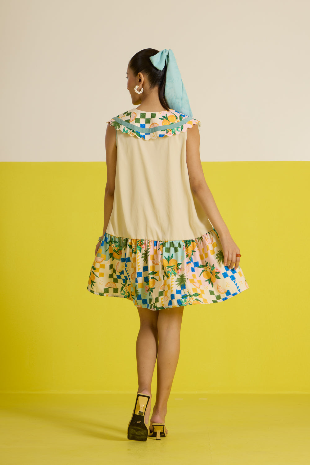 Sorrento Collar Statement Dress