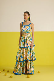 Sorrento Layered Slit Skirt