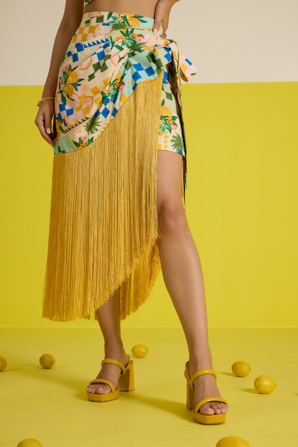 Sorrento Fringes Skirt