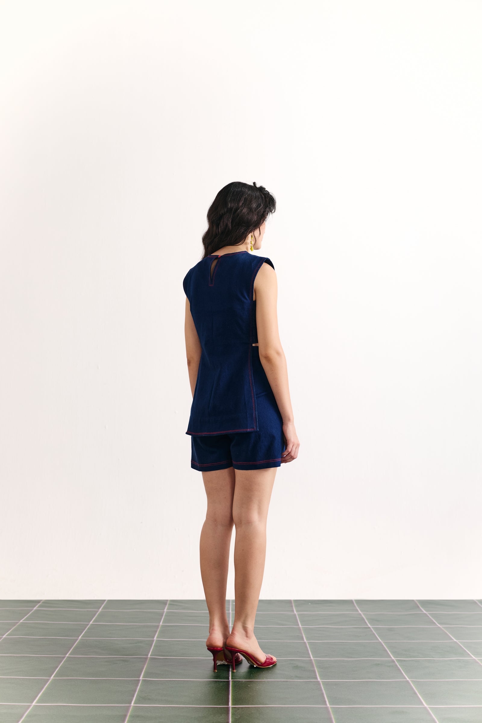 Indigo Poppy Co-ord set