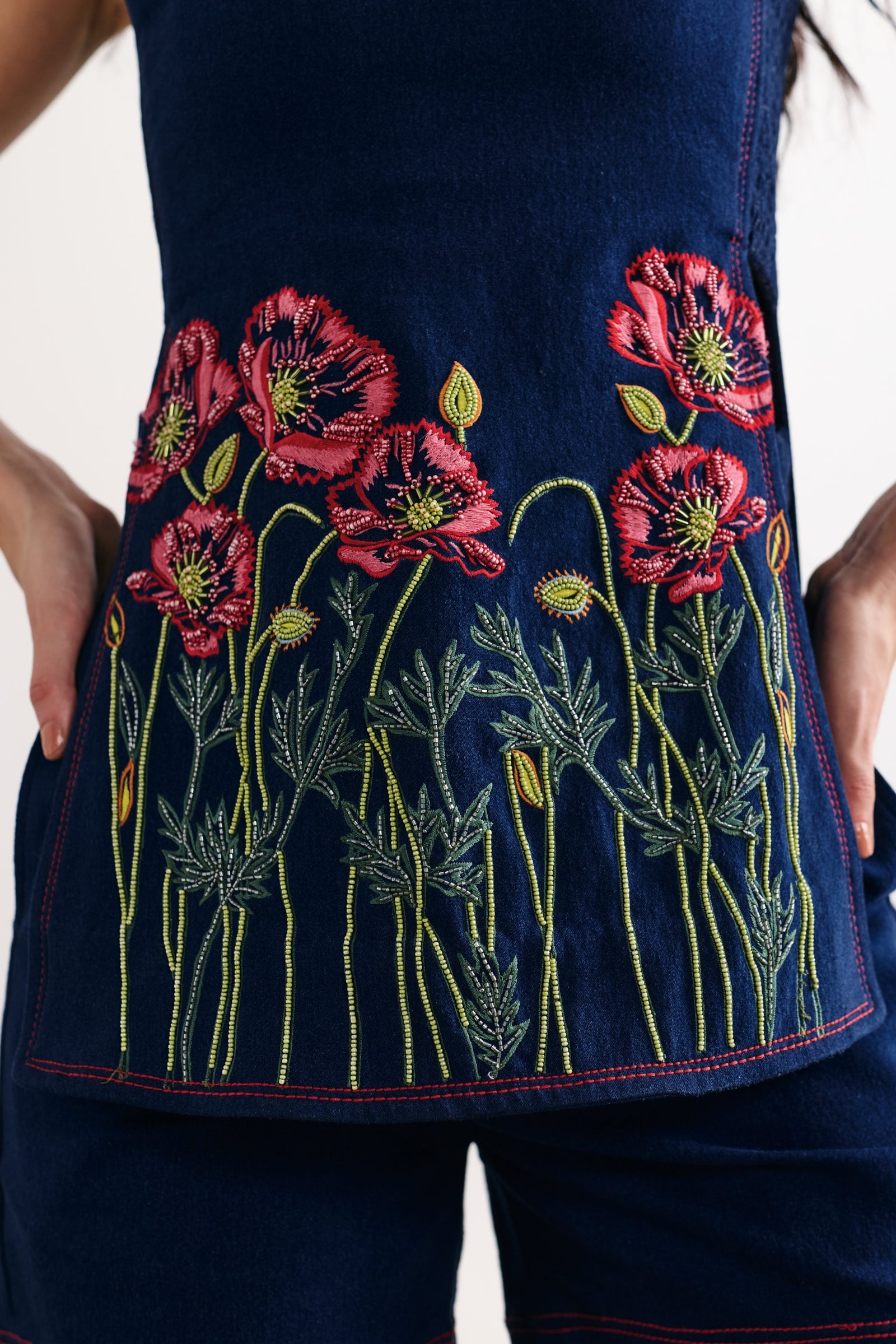 Indigo Poppy Co-ord set