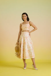 Ivory Dusk Embroidered Co-ord Set
