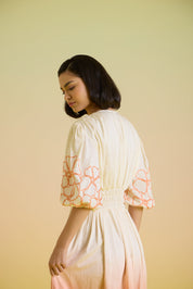Sunset Sorbet Midi Dress