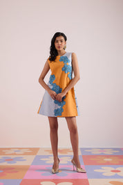 Tangerine Burst Dress