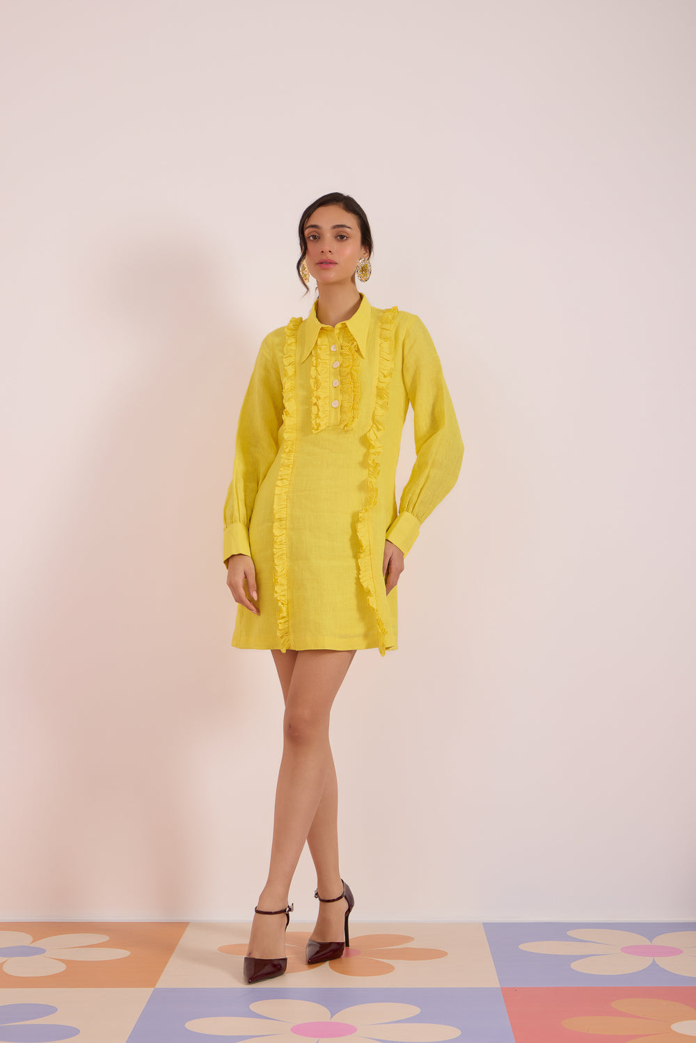 Lemon Love Shirt Dress